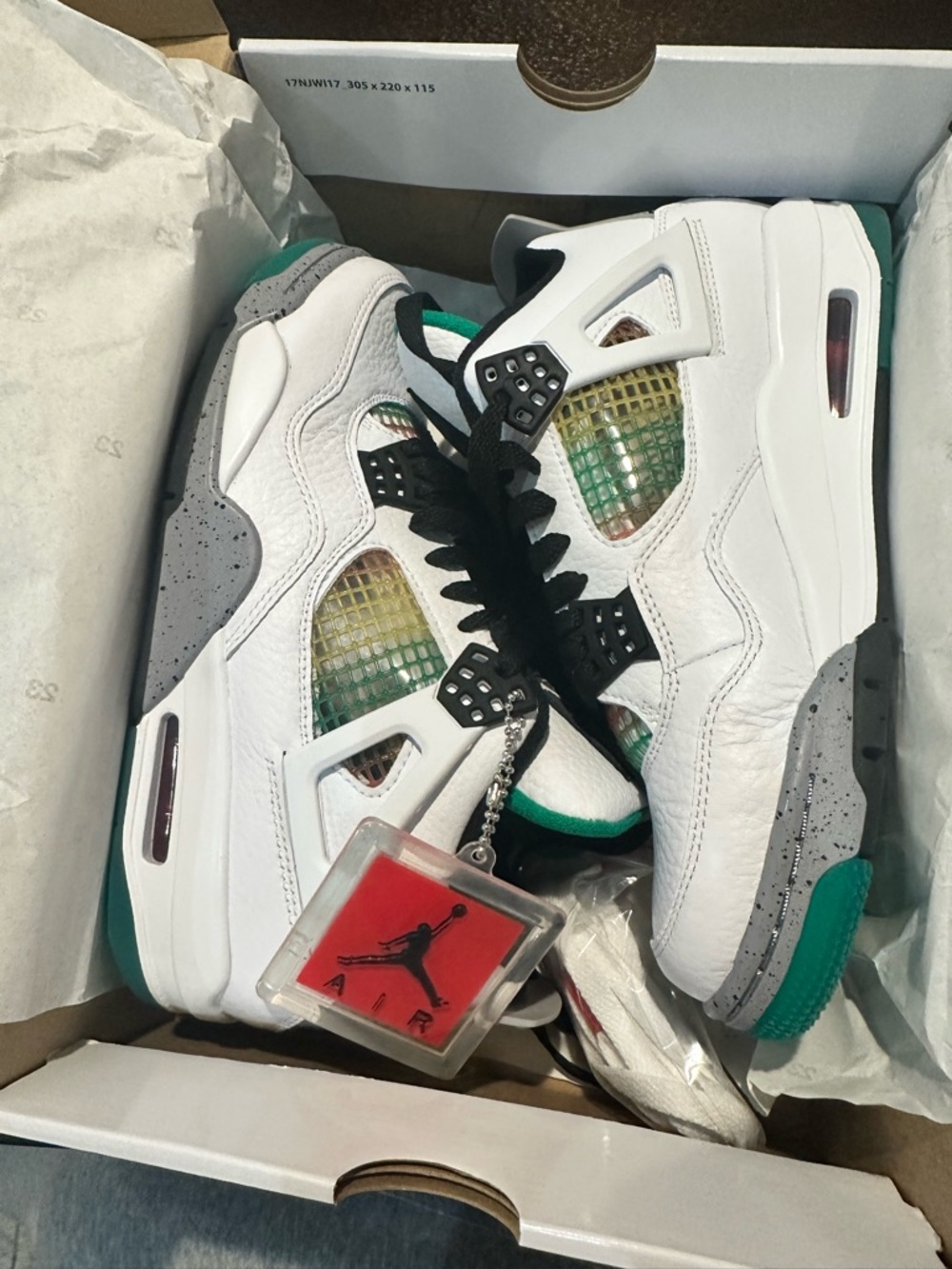 NEW: Nike Air Jordan 4 Retro Rasta Women’s Size 8 – Clean w/Box